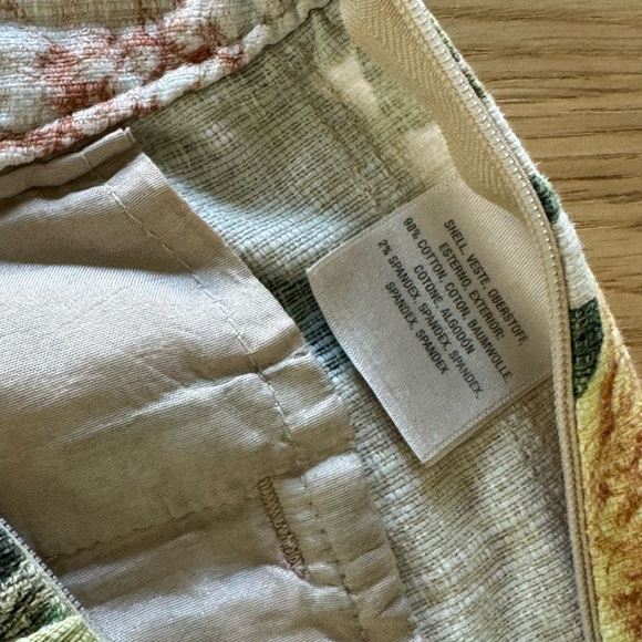 Anthropologie high-waist floral shorts - Picture 6 of 12